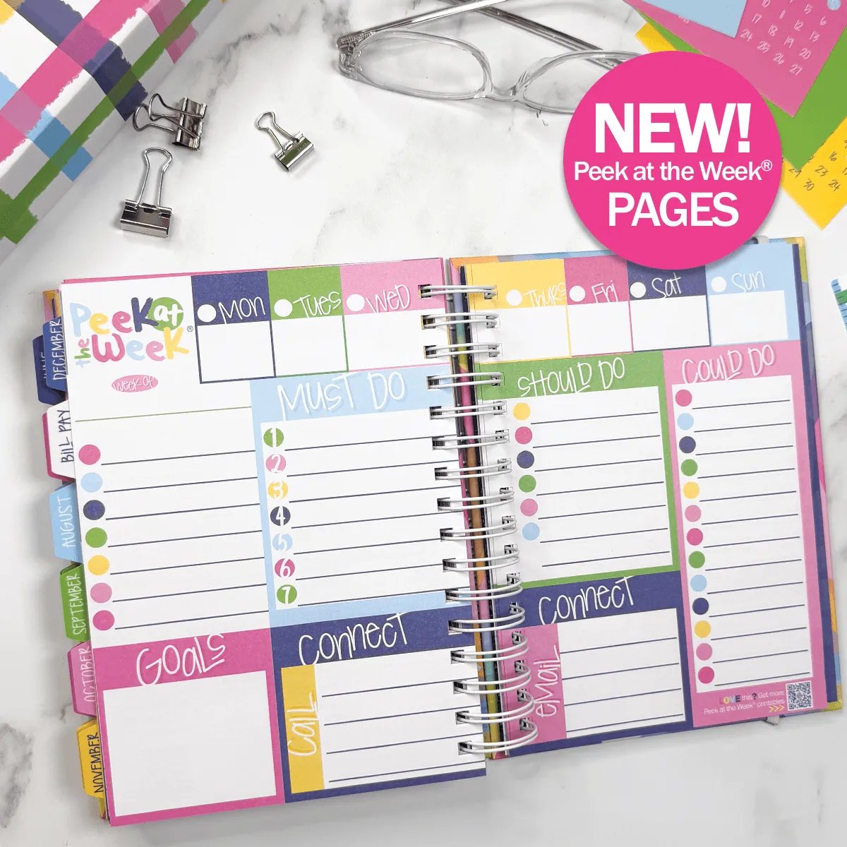📅✨2027–2028 Reminder Binder® – 24-Month All-in-One Life Planner | January 2027 - December 2028-ddh