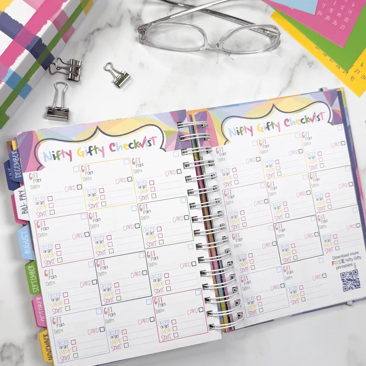 📅✨2027–2028 Reminder Binder® – 24-Month All-in-One Life Planner | January 2027 - December 2028-ddh