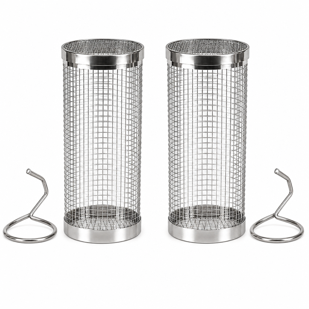 Stainless Steel Worm Composting Tube for Gardens-ddh