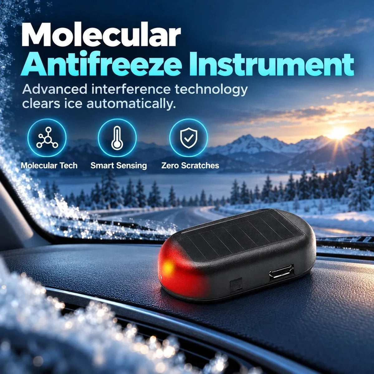🔥Electromagnetic Snow Removal & Anti-Freeze Device for Vehicles — Molecular Interference Technology-ddh