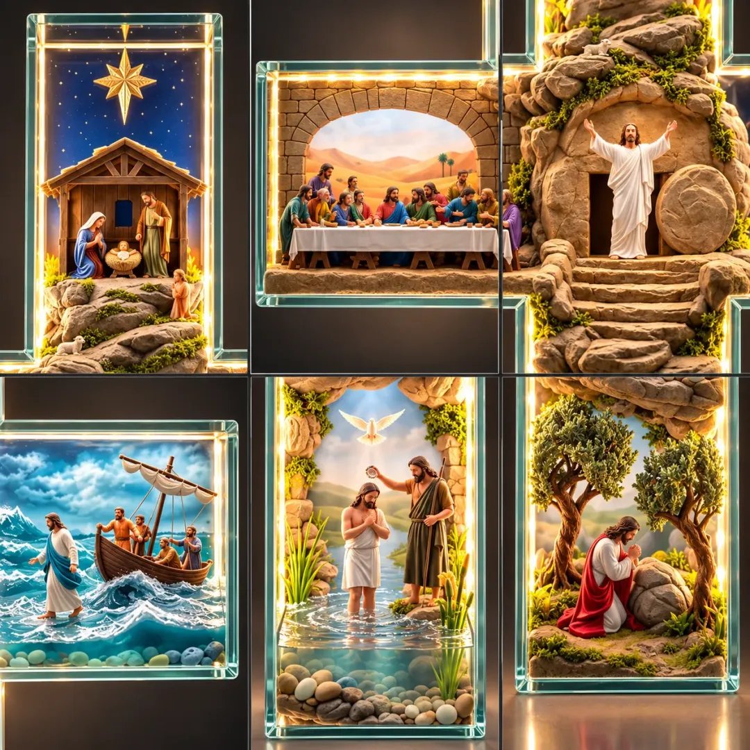 The Story of Jesus in 6 Scenes-ddh