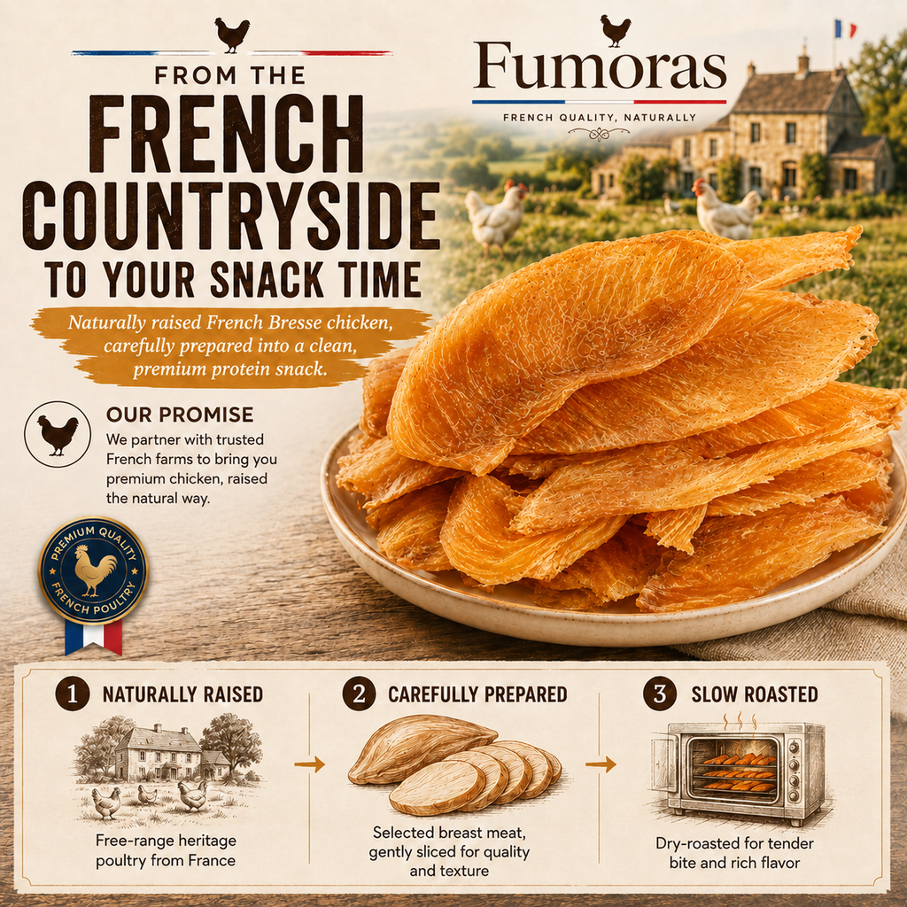 🐔French Bresse Chicken Breast Slices-dongg