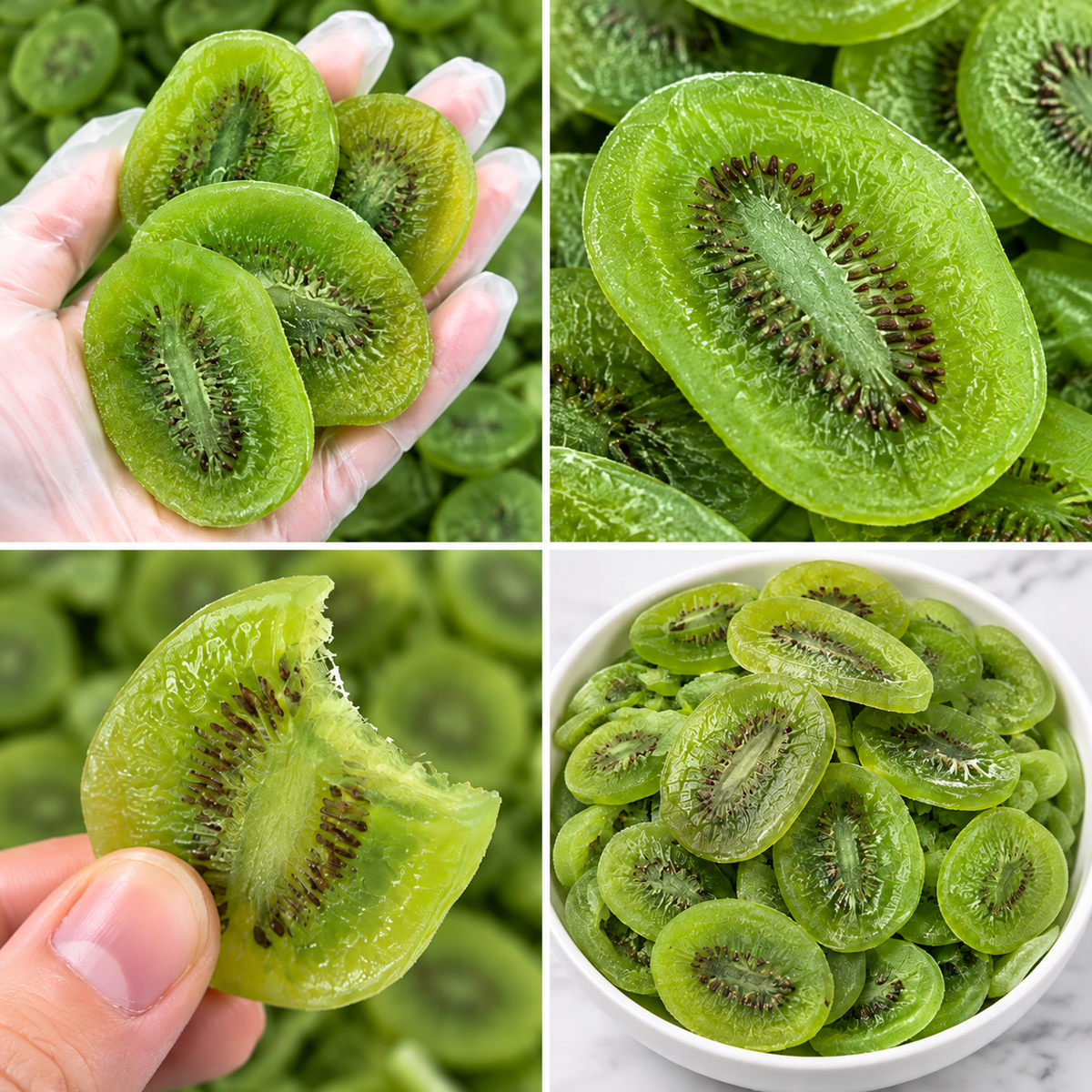 🥝 California-Grown Dried Green Kiwi-dhh