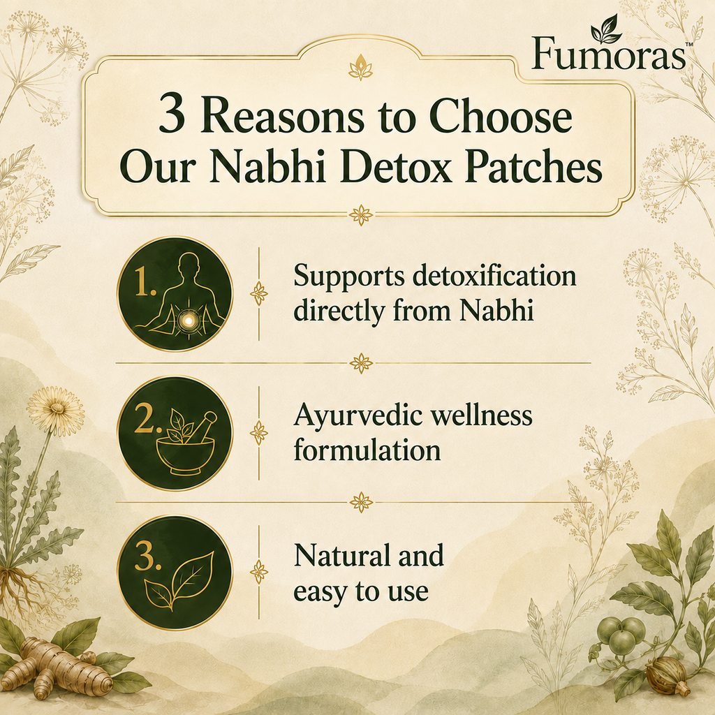 Fumoras® Nabhi Detox Patches