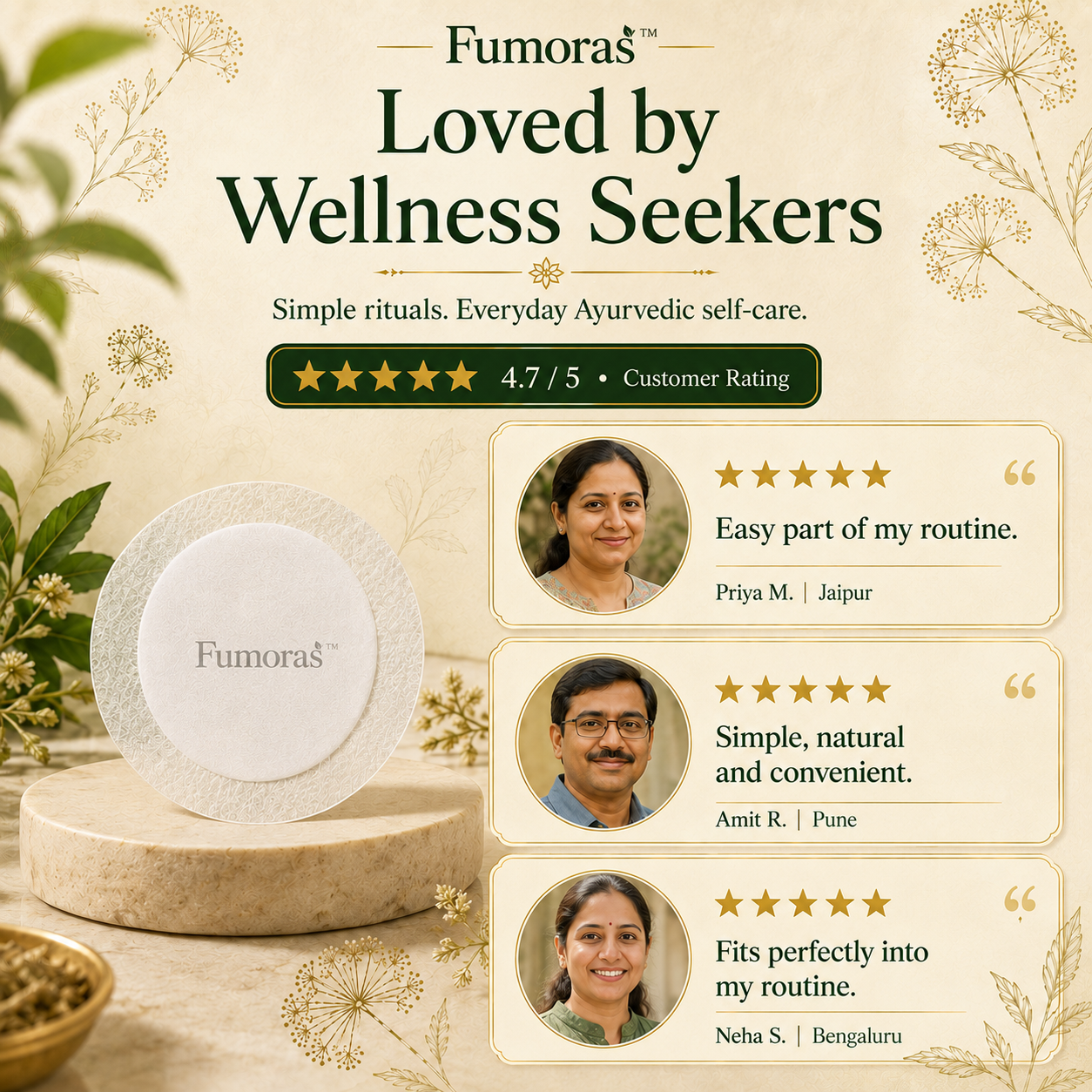 Fumoras® Nabhi Detox Patches