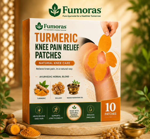 Fumoras®Turmeric Knee Pain Relief Patches