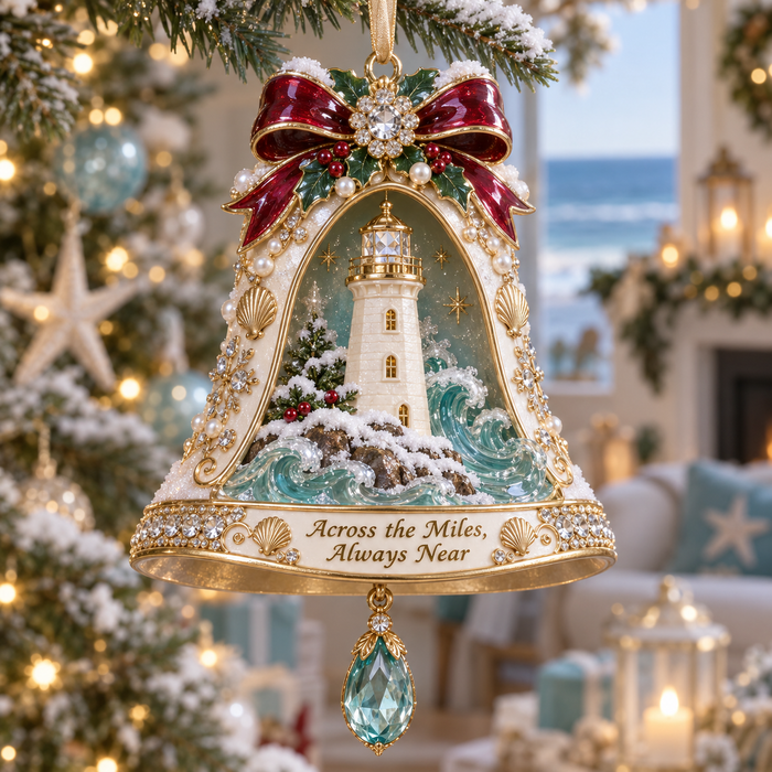 Bell coastal ornament